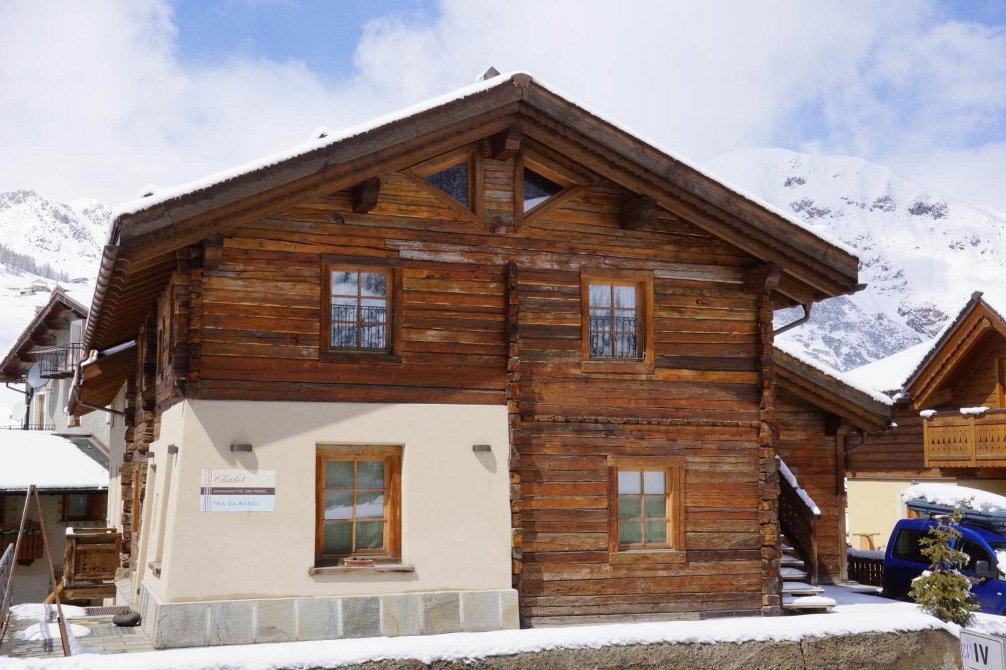 Chalet Tea Da Bondi Aparthotel Livigno Bagian luar foto